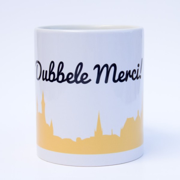 "DUBBELE MERCI" - Tasse