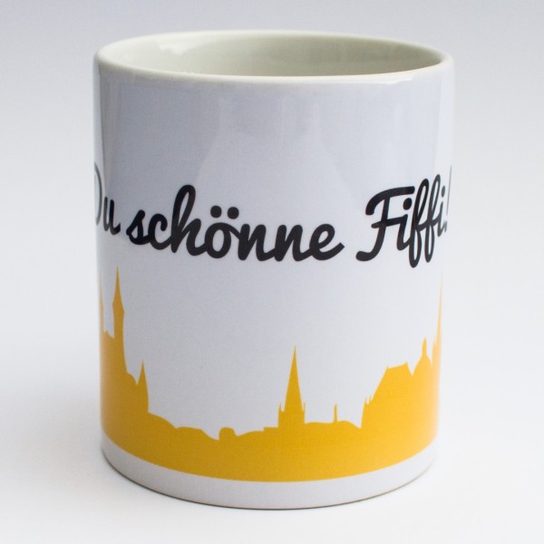 "DU SCHÖNNE FIFFI" - Tasse