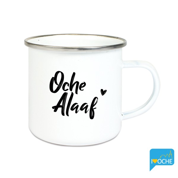 "Oche Alaaf" - Emailletasse